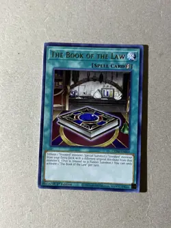 The Book of the Law GEIM-EN054 Rare 1st Edition Yugioh - Image 1