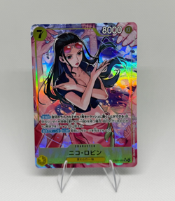 ONE PIECE Japanese Nico Robin Alt Art EB03-055 SR ONE PIECE Heroines Edition NM - Image 1