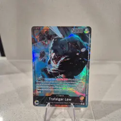 Trafalgar Law OP10-022 Alt Art Leader Royal Blood One Piece TCG English NM - Image 1