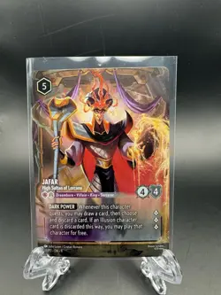 Jafar - High Sultan of Lorcana 33/P2 Store Championship Promo Disney Lorcana - Image 2