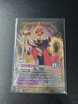Jafar - High Sultan of Lorcana 33/P2 Store Championship Promo Disney Lorcana - Image 3