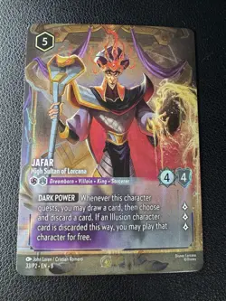 Jafar - High Sultan of Lorcana 33/P2 Store Championship Promo Disney Lorcana - Image 4