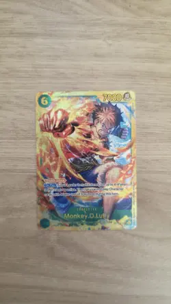 MONKEY D LUFFY - One Piece OP13-118 - SEC Secret Rare - Carrying On His Will - Image 1