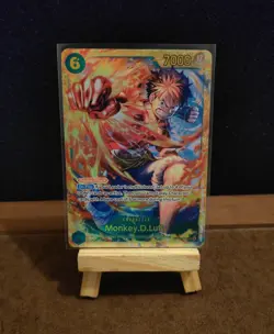 MONKEY D LUFFY - One Piece OP13-118 - SEC Secret Rare - Carrying On His Will - Image 1