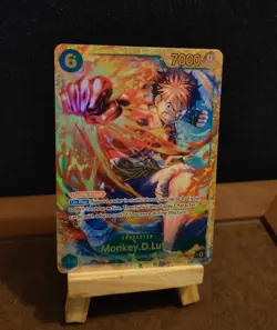 MONKEY D LUFFY - One Piece OP13-118 - SEC Secret Rare - Carrying On His Will - Image 2