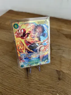 MONKEY D LUFFY - One Piece OP13-118 - SEC Secret Rare - Carrying On His Will - Image 1