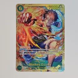 Monkey D Luffy SEC OP13-118 Carrying on His Will One Piece English Secret Rare - Image 1