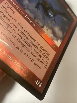 MTG Scourge of Valkas (Retro Frame Foil) Secret Lair Drop 2 Promo NM - Image 3