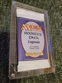 Protection Plexi - Frame for 1 Booster Magic MTG - UV Resistant - Image 4