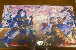 MTG Wandering Emperor cherry blossoms viewing Playmat Nurset&Wandering Emperor - Image 1