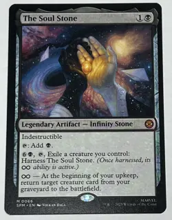 MTG Marvel Spider-Man THE SOUL STONE x1 *NM/Mint *Magic *IN-HAND! - Image 1