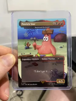 SpongeBob Magic Secret Lair MTG Lot - Patrick, Squidward, Sandy, Plankton more - Image 1