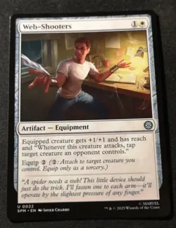 Web-Shooters - SPM - MTG - EN - NM - 0022 - Image 1