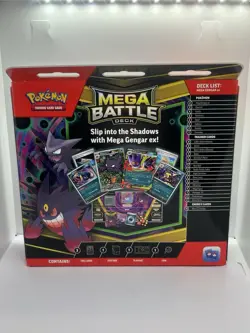 Mega Battle Deck Mega Gengar Ex Sealed Box Pokemon w/ Haunter Promo US SELLER - Image 2