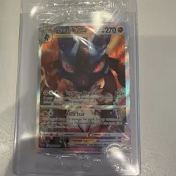 Pokemon TCG Lucario VSTAR SWSH291 Holo Black Star NM Sealed - Image 1