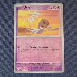 Uxie 078/191 - Surging Sparks - Common Reverse Holo Pokemon Card - NM - Image 1