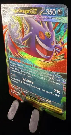 Pokemon TCG Mega Moonlit Tin Mega Gengar Ex Promo 073 - Image 4