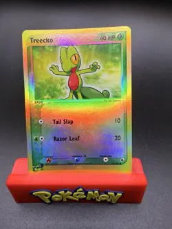 Treecko 76/109 EX Ruby Sapphire Reverse Holo 2003 Pokemon VLP/NM Hoenn Starter - Image 1