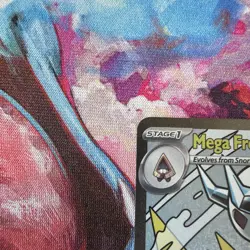 Pokemon Mega Froslass EX 265/217 Secret Rare Full Art Holo MINT - Image 3