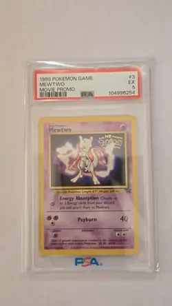 1999 Pokemon game movie promo #3 PSA 5 - Image 1