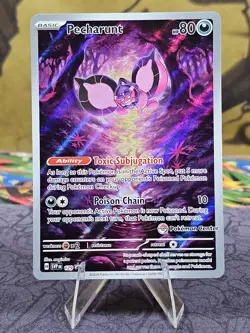 Pokemon TCG Pecharunt (Pokemon Center Exclusive) 129 Scarlet & Violet Promo NM - Image 1