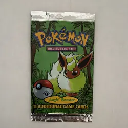 Pokemon 1st Edition Jungle Pack - Flareon Artwork - EMPTY - Image 1