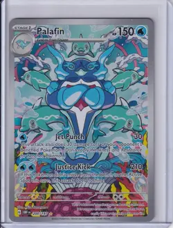 Palafin 200/197 Illustration Rare Obsidian Flames Pokemon Holo Near Mint - Image 1