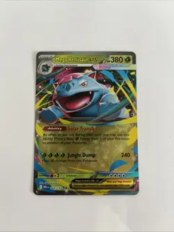 Mega Venusaur ex 003/132 Double Rare Mega Evolution Pokemon Near Mint - Image 1