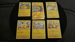 Pokemon TCG Pikachu 1st Edition 58/102 Lot of 8 English - Image 1