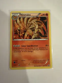 The Pokemon Company Ninetales 90 HP Plasma Storm 21/113 Rare Regular Eng 2013 - Image 1