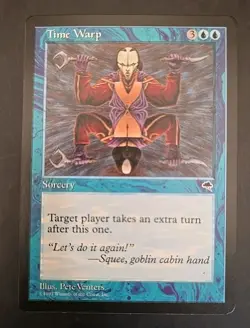 Time Warp Tempest MTG Regular Lightly Played - Image 1