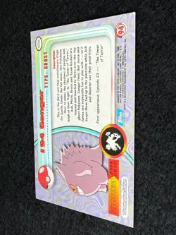 Topps 1999 Gengar #94 Non Holo - Image 4