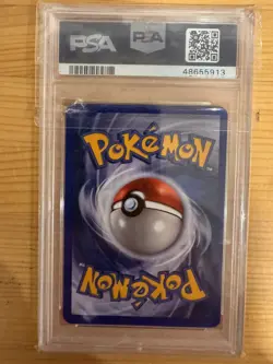 2003 POKEMON AQUAPOLIS #H8 ENTEI-HOLO PSA 8 SWIRL - Image 4