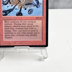 MTG Magnetic Mountain Arabian Nights 1993 Susan Van Camp Vintage Rare Red Enchan - Image 5