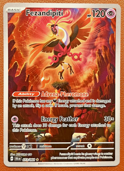 Pokemon Fezandipiti 073/064 Sv: Shrouded Fable Illustration Rare NM - Image 1