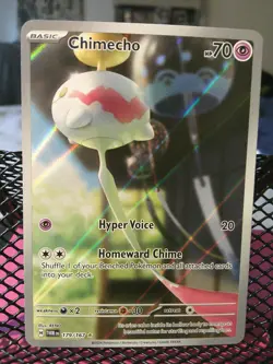 Chimecho - 179/167 Holo - Pokemon SV06: Twilight Masquerade - Image 1