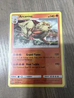 Arcanine 22/214 Rare Holo SM - Unbroken Bonds Pokemon NM - Image 1