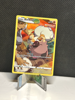 Rockruff TG07/TG30 – Pokemon TCG Silver Tempest Trainer Gallery – Rare – NM - Image 1
