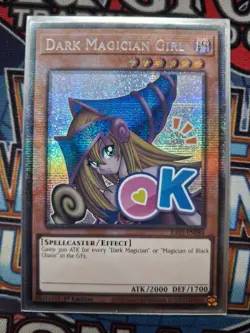 Yu-Gi-Oh! Dark Magician Girl Starlight Rare ALTERNATIVE ART RA05-EN084 - Image 1