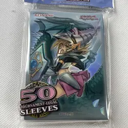 YuGiOh! Dark Magician Girl The Dragon Knight Card Sleeves Konami Yugi Kaiba - Image 5