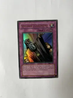 Solemn Judgment MRD-127 Metal Raiders 1st Edition - Image 1