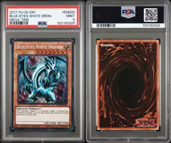 YU-GI-OH! MEGA-TINS #EN002 BLUE-EYES WHITE DRGN. MEGA-TINS PSA 9 - Image 3