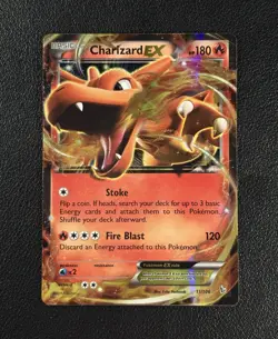 Pokemon TCG Charizard EX 11/106 XY Flashfire Holo Ultra Rare English 2014 - LP - Image 1