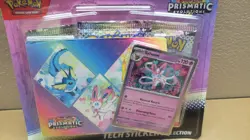 Pokemon TCG: Prismatic Evolutions Tech Sticker Collection 3 Packs - Sylveon 2025 - Image 3