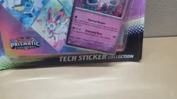Pokemon TCG: Prismatic Evolutions Tech Sticker Collection 3 Packs - Sylveon 2025 - Image 4
