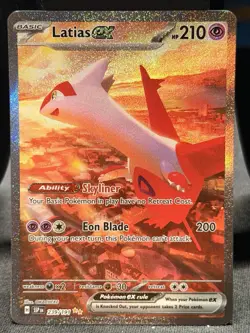 Pokemon Latias ex 239/191 SSP Surging Sparks Special Illustration Rare NM - Image 1