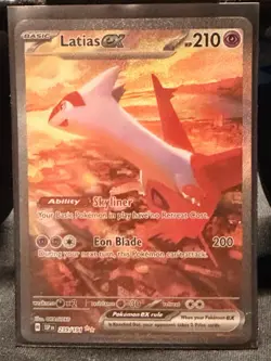 Pokemon Latias ex 239/191 SSP Surging Sparks Special Illustration Rare NM - Image 2