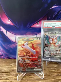 Latias EX 239/191 Special Illustration Rare Surging Sparks Pokemon TCG Card NM - Image 1