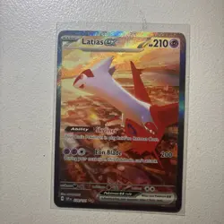 Latias EX 239/191 Special Illustration Rare Surging Sparks Pokemon TCG Card NM - Image 1