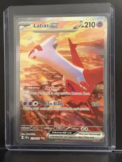 Latias EX 239/191 Special Illustration Rare Surging Sparks Pokemon TCG Card NM - Image 1